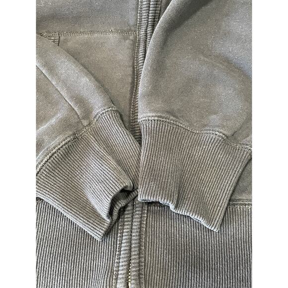 Roots is Canada Hoodie Jacket Men's XS Black Graphic Drawstring Full-Zip-Outdoor - Picture 8 of 12
